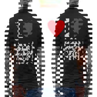 アイラブ伊良部汁 沖縄沖イラブーライ部汁 沖縄 日本 海蛇 スープ メンズTシャツ バックプリント - Kawaiitshirt