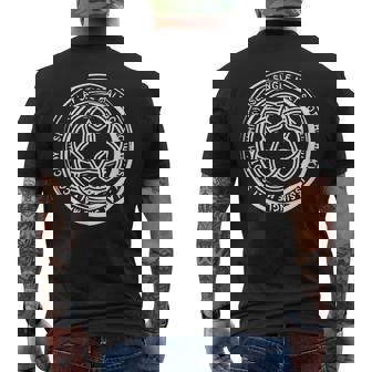 アイラースコッチウイスキー シングルモルト愛好家のためのウイスキーアパレル メンズTシャツ バックプリント - Kawaiitshirt