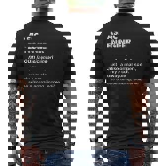 アシックスエンジニア メンズTシャツ バックプリント - Kawaiitshirt