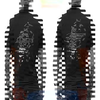 アシュルバニパル メンズTシャツ バックプリント - Kawaiitshirt