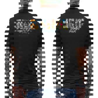 アジア 旅行先 ランドマーク お土産 タイ バンコク メンズTシャツ バックプリント - Kawaiitshirt