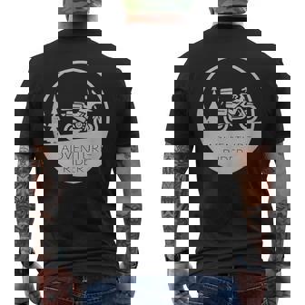 アドベンチャーバイクtシャツ メンズTシャツ バックプリント - Kawaiitshirt