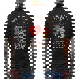 アニバーサリーソウルメイトシャツ メンズTシャツ バックプリント - Kawaiitshirt