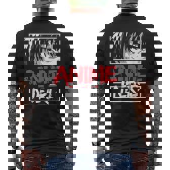 アニメオタクオタクアイマンガファングラフィック メンズTシャツ バックプリント - Kawaiitshirt