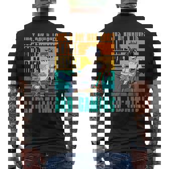 アニメラーメンとゲームが大好きな少年 カワイイゲーマー メンズTシャツ バックプリント - Kawaiitshirt