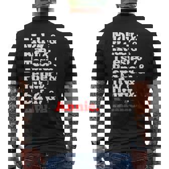 アニーの孤児たち メンズTシャツ バックプリント - Kawaiitshirt