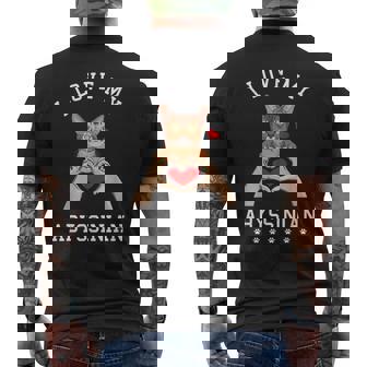 アビシニアン 猫 アビシニアン アビス メンズTシャツ バックプリント - Kawaiitshirt