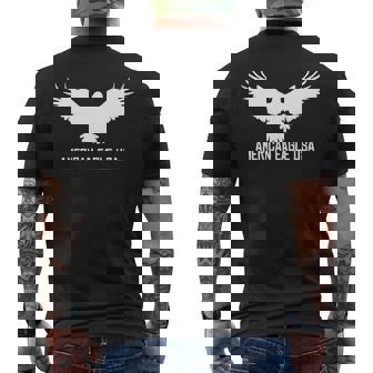 アメリカンイーグル Usa ハクトイーグルシルエット 長袖tシャツ メンズTシャツ バックプリント - Kawaiitshirt