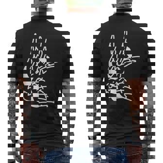 アメリカントラディショナル ツバメ 鳥 アウトライン タトゥー メンズTシャツ バックプリント - Kawaiitshirt