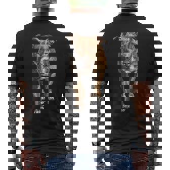 アメリカンピットブルテリア メンズTシャツ バックプリント - Kawaiitshirt