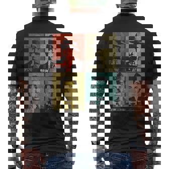 アメリカン・ギャングスターズ マフィア・ボス メンズTシャツ バックプリント - Kawaiitshirt