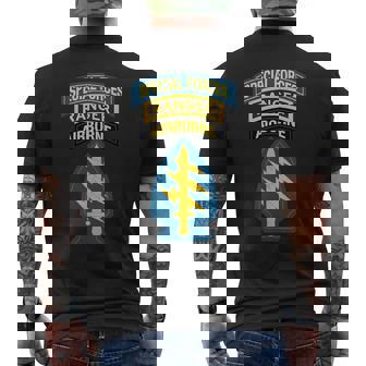 アメリカ陸軍特殊部隊-特殊部隊レンジャータブ-15W メンズTシャツ バックプリント - Kawaiitshirt