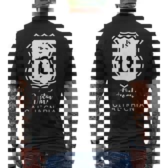 アルカタ カリフォルニア Usルート101 メンズTシャツ バックプリント - Kawaiitshirt