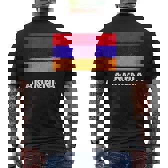 アルメニア国旗tシャツ メンズTシャツ バックプリント - Kawaiitshirt