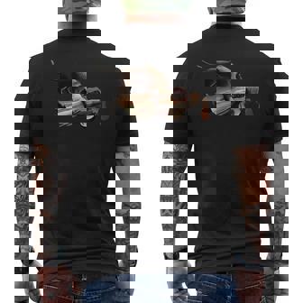 アンリ・ルソー作 眠れるジプシー 1897 メンズTシャツ バックプリント - Kawaiitshirt