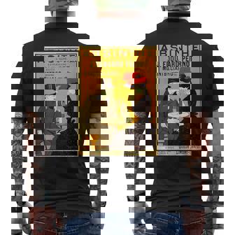 アールヌーボー アブサン ビクトリア朝 カップル テーブル メンズTシャツ バックプリント - Kawaiitshirt