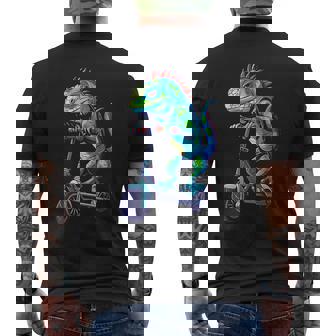 イグアナスクーター メンズTシャツ バックプリント - Kawaiitshirt