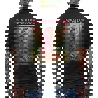 イタリア ブレイン ロット 2025 トレンド ミーム ブレスレット パタピマ メンズTシャツ バックプリント - Kawaiitshirt