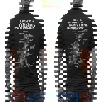 イタリアングレイハウンドの解剖学 メンズTシャツ バックプリント - Kawaiitshirt