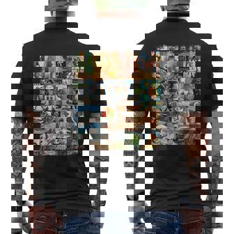 イタリアンブレイン メンズTシャツ バックプリント - Kawaiitshirt