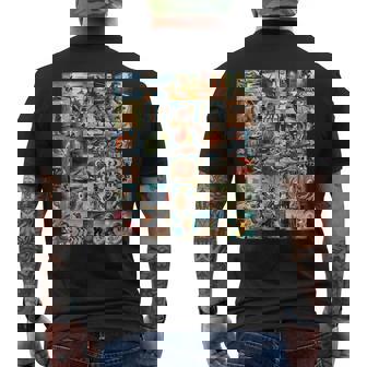 イタリアンブレインロットファニーミーム メンズTシャツ バックプリント - Kawaiitshirt