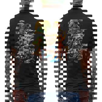 イタリアンブレインロット全キャラクター メンズTシャツ バックプリント - Kawaiitshirt