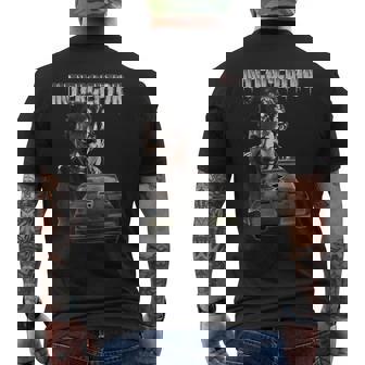 インターセプター メンズTシャツ バックプリント - Kawaiitshirt