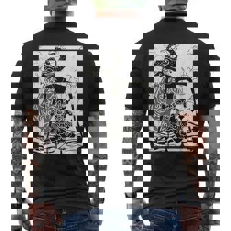 インドネシアのワヤン メンズTシャツ バックプリント - Kawaiitshirt