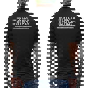 インドネシア国旗スポーツアスレチックジャージースタイル。 メンズTシャツ バックプリント - Kawaiitshirt