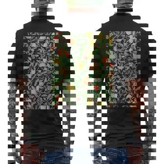 ウィリアム・モリスによるアート。 メンズTシャツ バックプリント - Kawaiitshirt