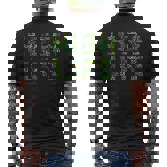 ウィードシャツ メンズ レディース ハイライフ 大麻 マリファナ 恋人 ギフト メンズTシャツ バックプリント - Kawaiitshirt