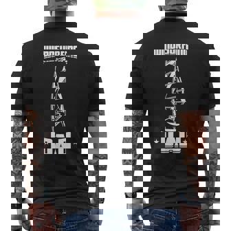 メンズ ウインドサーフィンの父 ウインドサーフィンの愛好家 ボードセイリング メンズTシャツ バックプリント - Kawaiitshirt