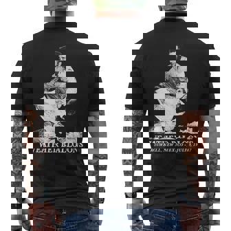 ウェザーバルーン ロズウェル Ufo エイリアン ディスカバリーfエリア 51 メンズTシャツ バックプリント - Kawaiitshirt