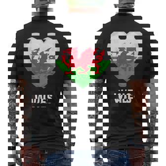 ウェールズ国旗ジャージ ウェールズ メンズTシャツ バックプリント - Kawaiitshirt