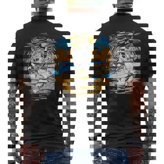 ウエスト・ハイランド・ホワイト・テリア・アム・ストランド メンズTシャツ バックプリント - Kawaiitshirt