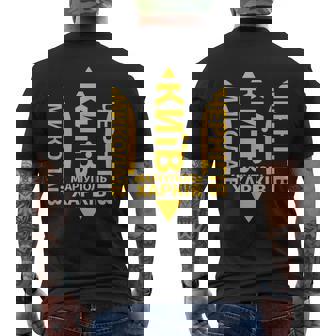 ウクライナ語の引用 キエフ・カルキフ ウクライナの町 メンズTシャツ バックプリント - Kawaiitshirt