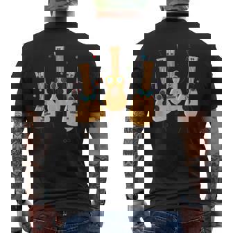 ウクレレダンス ウクレレパーティー 夏の音楽家 メンズTシャツ バックプリント - Kawaiitshirt