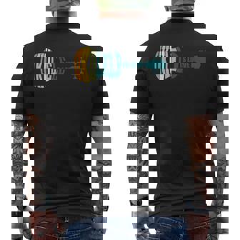 ウクレレ・イズ・ラブ アコースティック ハワイアン ミュージシャン ウクレレ アロハ ギター メンズTシャツ バックプリント - Kawaiitshirt