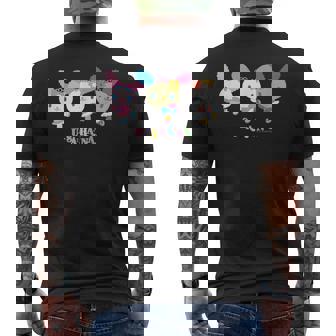 ウサハナ ダンス メンズTシャツ バックプリント - Kawaiitshirt