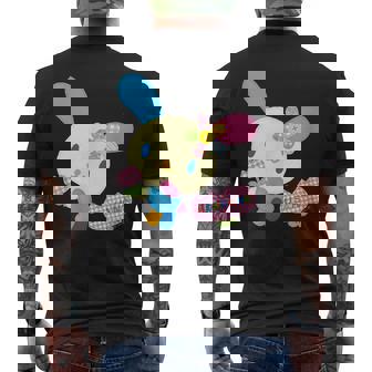 ウサハナ チューリップ メンズTシャツ バックプリント - Kawaiitshirt