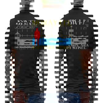 ウツボは私の精神動物 海洋生物学者 メンズTシャツ バックプリント - Kawaiitshirt