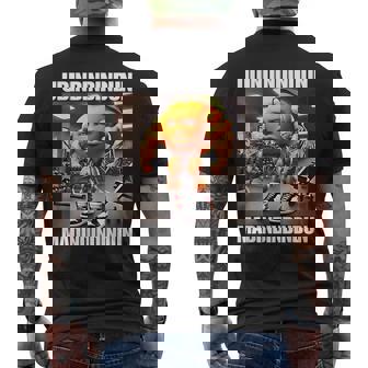 ウディンドゥン-イタリアンブレインロットミーム メンズTシャツ バックプリント - Kawaiitshirt