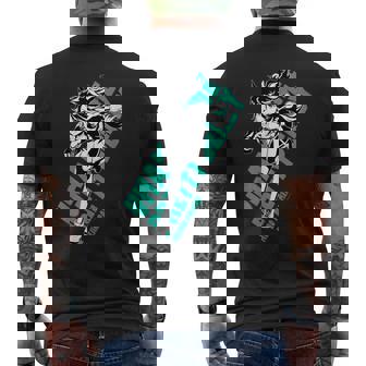 ウマ娘 プリティーダービー メジロパーマー メンズTシャツ バックプリント - Kawaiitshirt