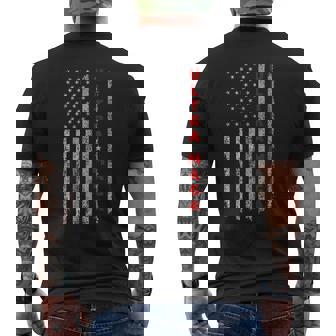 ウルトラマジックシャツ ビンテージ アメリカ国旗 ウルトラマガ メンズTシャツ バックプリント - Kawaiitshirt