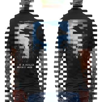 エイリアン アブダクション 牛 Ufo We Are Not Alone ギフト メンズTシャツ バックプリント - Kawaiitshirt