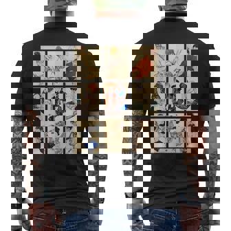 エゴン・シーレアール・ヌーボーによる有名な表現主義の肖像画 メンズTシャツ バックプリント - Kawaiitshirt