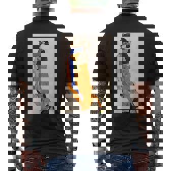 エゴン・シーレ作「ダンサー・モア」1911 メンズTシャツ バックプリント - Kawaiitshirt