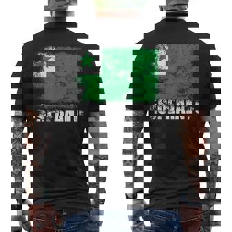 エスペラント国旗tシャツ メンズTシャツ バックプリント - Kawaiitshirt