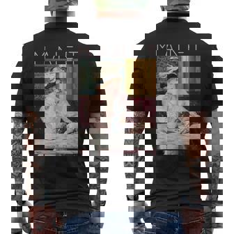 エドゥアール・マネ プラム 芸術家のための芸術 メンズTシャツ バックプリント - Kawaiitshirt