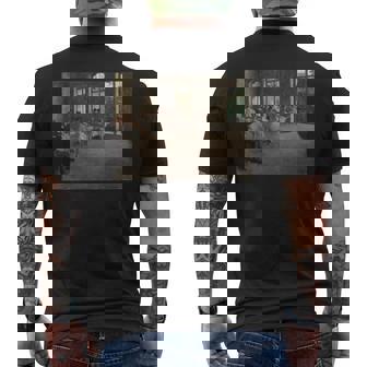 エドガー・ドガリハーサル メンズTシャツ バックプリント - Kawaiitshirt